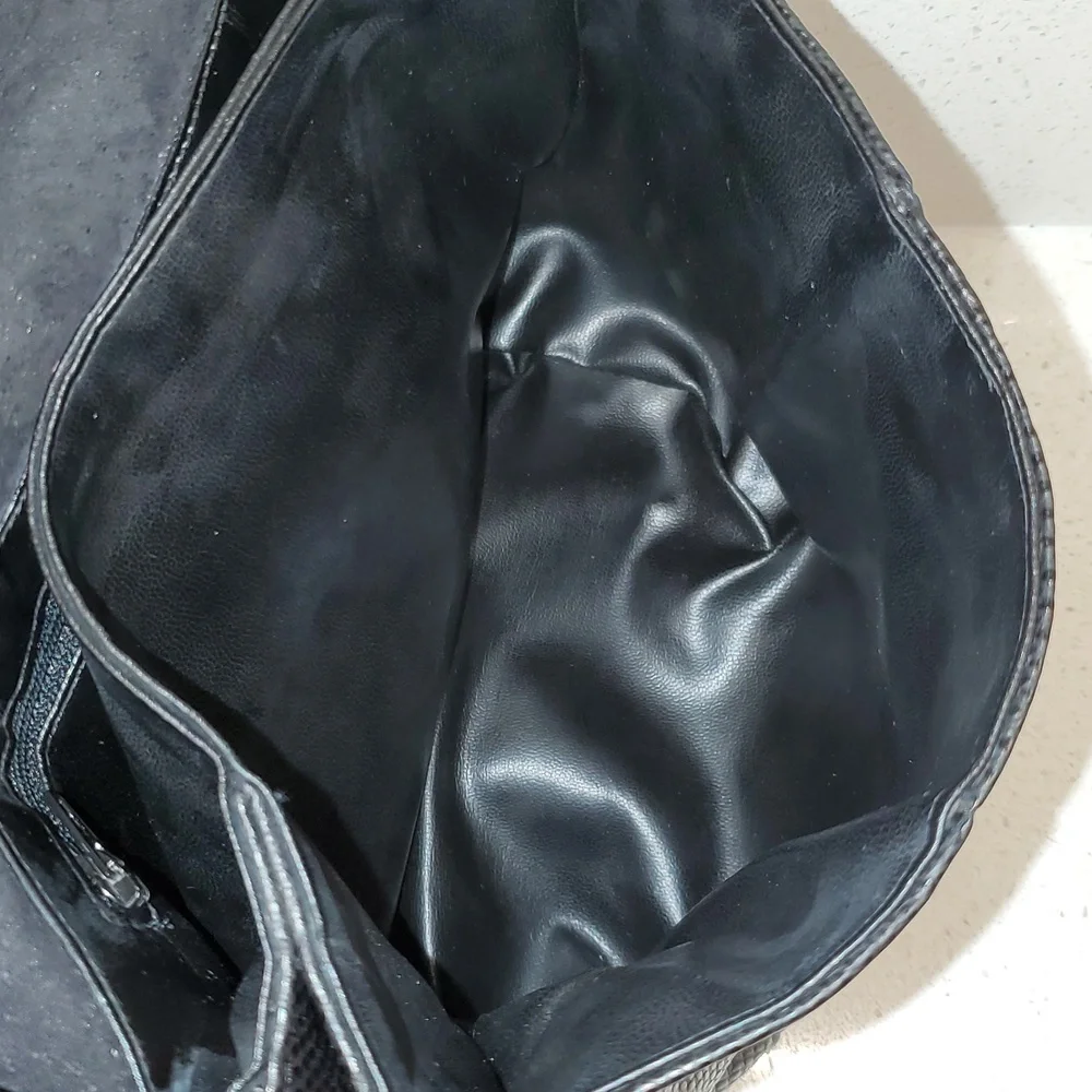 USA🇺🇲 SHARIF Elegant Black Leather Crossbody Bag